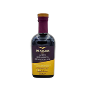 Vinaigre balsamique de Modène IGP De Nigris 250ml – goût ample et aromatique, sans caramel, parfait pour les plats chauds