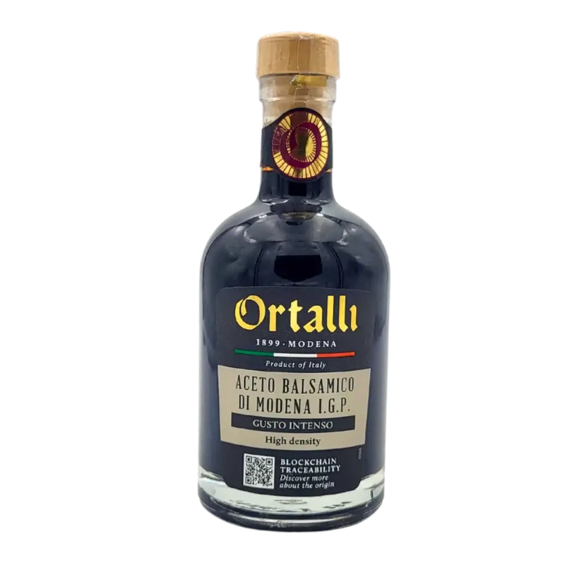 Vinaigre Balsamique de Modène I.G.P. Ortalli - Gusto Intenso (250 ml) — face avant