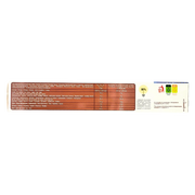 Étiquette arrière du paquet de biscuit sans gluten Zulu chocolat lait 140g, montrant les informations nutritionnelles et les ingrédients.