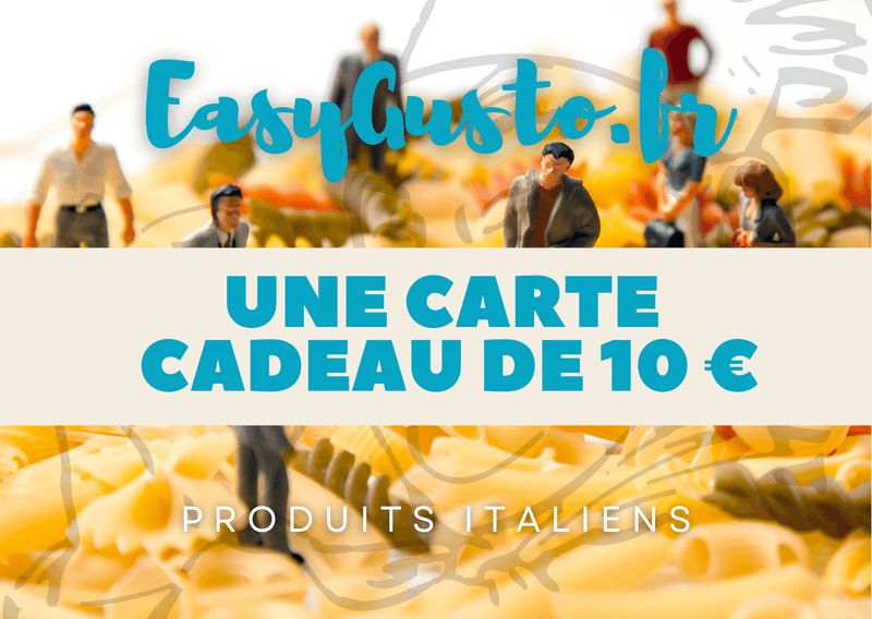 Carte‑cadeau EasyGusto – Montants 10 € à 100 €