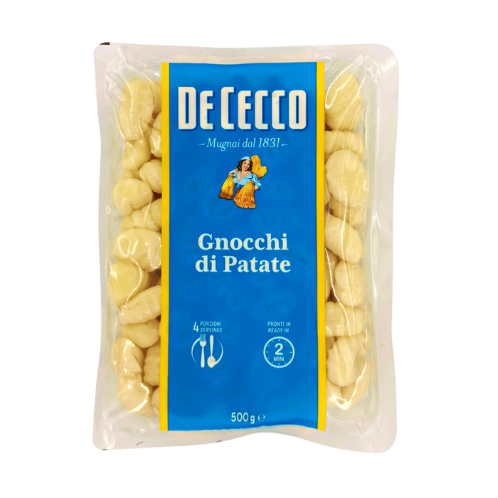 Gnocchi de Pommes de Terre Dececco : L'Authentique Confort Italien