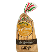 Emballage de gressin italien Ciro à l'huile d'olive, 250g, authentique et croquant, parfait pour l'apéritif ou accompagnement.