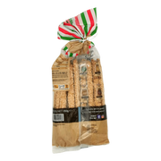 Emballage de gressin sésame italien 250g avec graines de sésame dorées, croquant et artisanal.