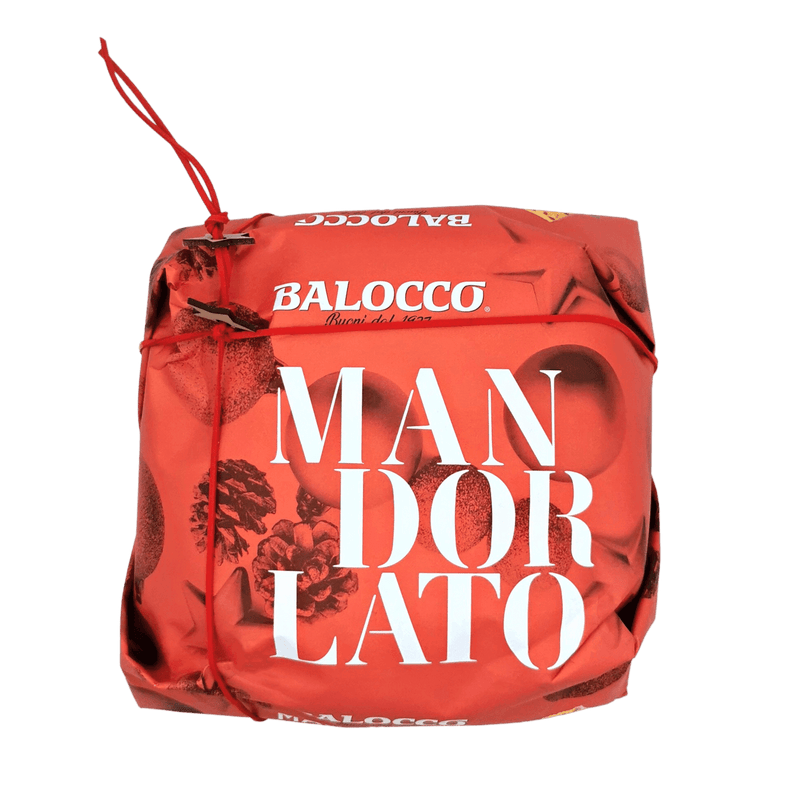 Panettone Balocco Original Italien amandes 1kg, gâteau de Noël traditionnel, emballage rouge, spécialité italienne authentique