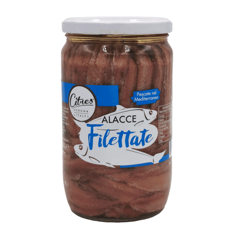 Pot de 680g de filets d’anchois à l’huile Citres, délicieux et frais, conservés avec soin pour les gourmets.