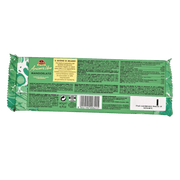 Emballage du produit Gaufrette aux Amandes Tre Marie Ancora Uno 140g avec ingrédients et informations nutritionnelles.