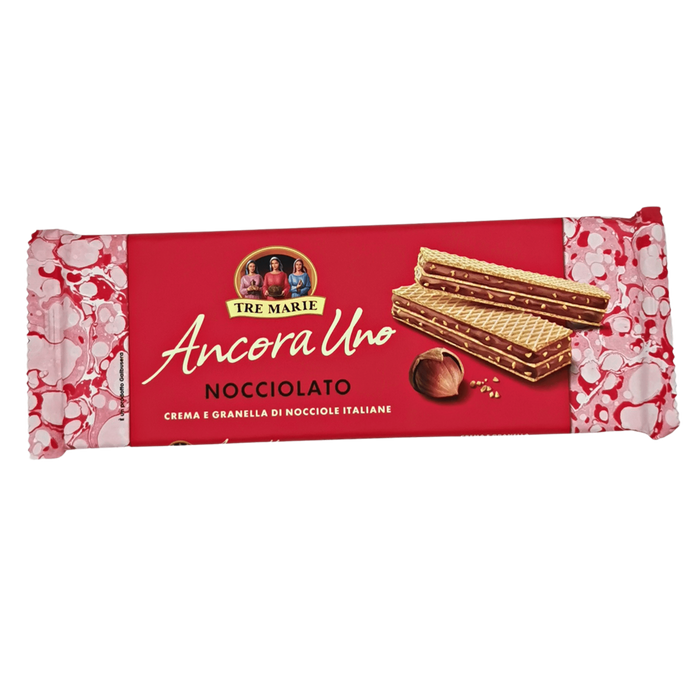 Biscuit Gaufrette aux Noisettes avec Crème et Noisettes Ancora Uno Tre Marie 140g