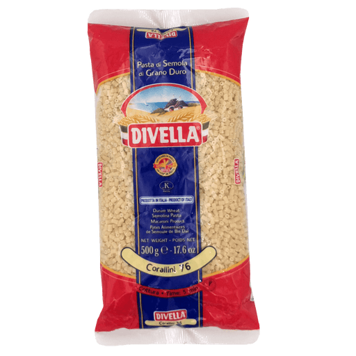 Pâte Corallini Divella 500g