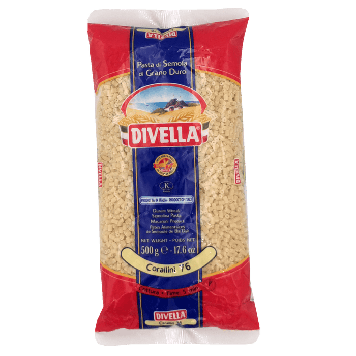 Pâte Corallini Divella 500g