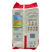 Emballage Gressin Fagolosi Classique Gressinbon 250g, gressin italien à l'huile d'olive vierge extra, arrière avec informations nutritionnelles.