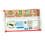 Dos du paquet Collation Kinder Panecioc x10 290 g, présentant les détails du produit et un message éco-responsable.