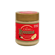 Pot de 200g de pâte à tartiner noisette La Crème Di Rossana, spécialité italienne crémeuse au lait et noisette.