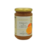 Pot de marmelade d’orange Sicilienne D.O.P Agrisicilia, 360g, avec des oranges Siciliennes authentiques.