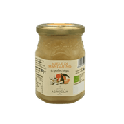 Miel de mandarine biologique Agrisicilia 300g, arôme fruité, riche en vitamines; miel biologique pour santé et saveur.
