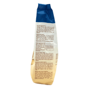 Vue latérale de l’emballage du Biscuits Riz Soufflé et Maïs Divella 400g avec les ingrédients et les informations nutritionnelles.