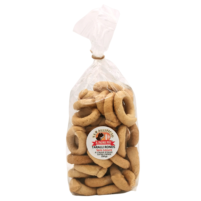 Cracker Taralli Ronds Sans Levure San Padre Pio 250g