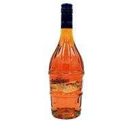 Bouteille de Sprizzoso Aperitivo Italien La Gioiosa 75cl, vue arrière, étiquettes et informations nutritionnelles du produit.