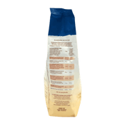 Vue latérale de l’emballage du Biscuits Riz Soufflé et Maïs Divella 400g avec les ingrédients et les informations nutritionnelles.