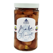 Bocal de Baba au Limoncello de Sorrente Piemme, spécialité pâtissière italienne en sirop au citron.