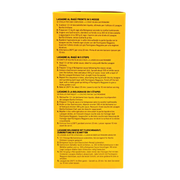 Instructions de cuisson pour pâte à lasagne Barilla Professionale 500g avec recettes en plusieurs langues.