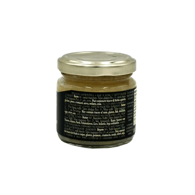 Beurre de truffe blanche ElleEsse, condiment italien authentique pour sublimer vos plats.