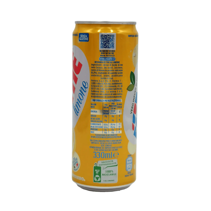 Thé Glacé Italien - Jus de Citron