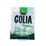 Paquet de 160g de bonbons à la réglisse Golia, emballage avant