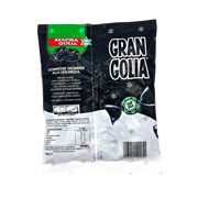 Paquet de bonbons réglisse Gran Golia 160g avec étiquette arrière et informations nutritionnelles