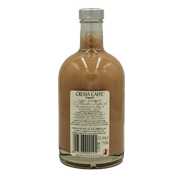 Bouteille de Crème di Caffè Morelli 50 cl, une liqueur de café italien douce et onctueuse, parfaite pour les amateurs d’arômes raffinés.