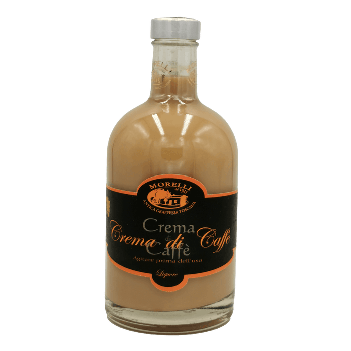 Bouteille de 50cl de Crème de Café Morelli - Liqueur Italienne crémeuse