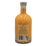 Bouteille de Crème di Meloncello Morelli 50 cl, une liqueur de melon onctueuse et raffinée, élaborée en Italie pour une expérience gourmande unique.