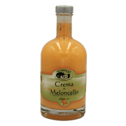 Crème di Meloncello Morelli 50 cl, savoureuse liqueur de melon italienne, à la texture crémeuse et au goût fruité intense.
