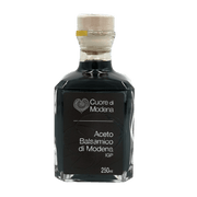Bouteille de vinaigre balsamique de Modène IGP Cuore di Modena 250ml - face avant