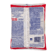 Image de l'emballage arrière des pâtes Penne Ziti Rigate 500g de Divella avec les informations nutritionnelles et ingrédients