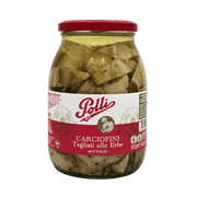 Carciofini Tagliati alle Erbe Polli - Artichauts coupés aux herbes, bocal de 950g