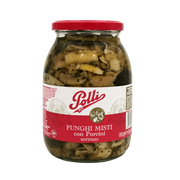 Funghi Misti con Porcini Polli - Bocal de champignons marinés avec cèpes