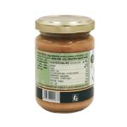 Pot de crème di scampi ElleEsse, crème de crevettes italienne avec ingrédients visibles sur l'étiquette