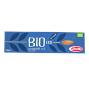 Paquet de spaghettis Bio Eko N°5 Barilla 500g - Pâtes biologiques italiennes en semoule de blé dur, certifiées agriculture biologique.