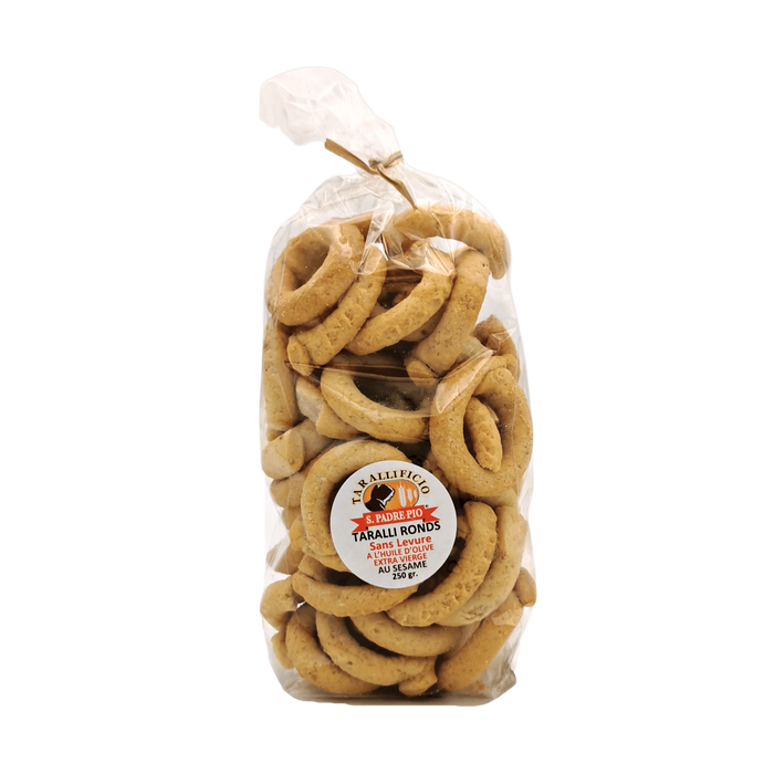 Cracker Taralli Ronds Sans Levure San Padre Pio 250g