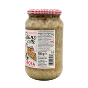 Bocal de blé cuit Grano Cotto Mariarosa 580 g pour les recettes italiennes traditionnelles.