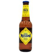 Bière Messina 33cl bouteille, bière blonde sicilienne avec cristaux de sel de Trapani.