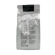 Dos du paquet Café Pieno Gusto CafeMoka 250 g — texte en italien et mentions du poids.