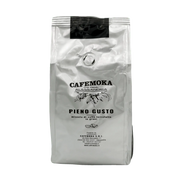 Café Pieno Gusto CafeMoka — paquet 250 g : saveur riche et douces notes de cacao. Mélange authentique depuis 1966, originaire d’Alessandria.