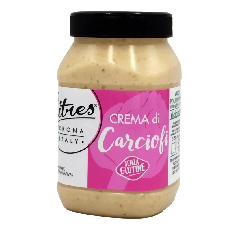 Crème d’artichauts Citres 970g en pot, parfaite pour sublimer sandwiches et tartes salées, offrant une expérience authentique et raffinée.