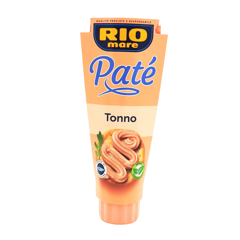 Crème de thon Rio Mare 100g tube de paté italienne pour apéritifs et tartines savoureuses.