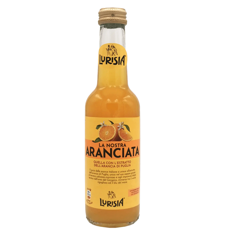 Soda à l'orange italienne avec extrait d'orange des Pouilles