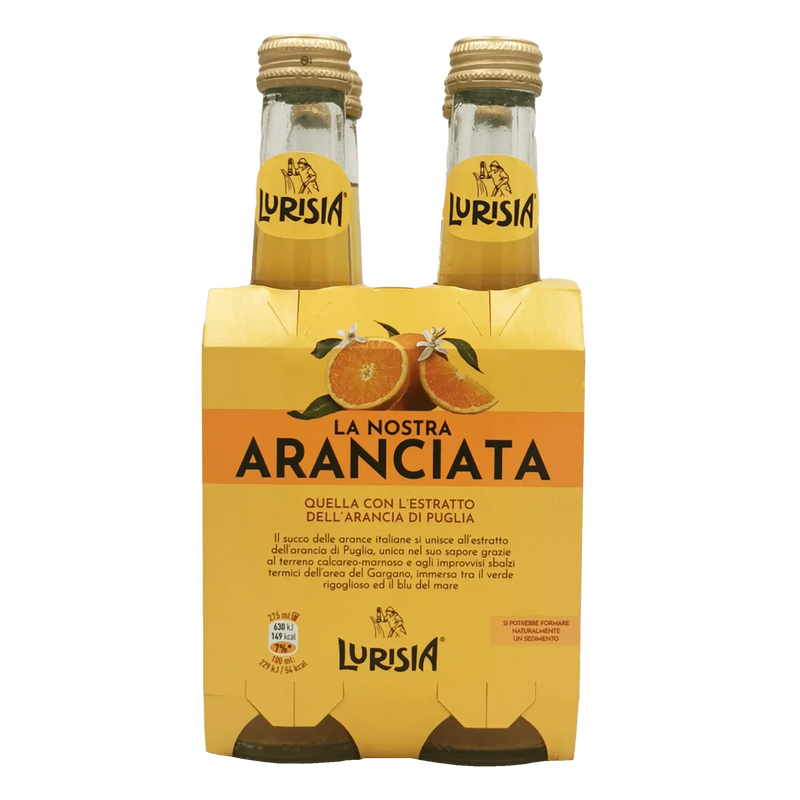 Soda à l'orange italienne avec extrait d'orange des Pouilles