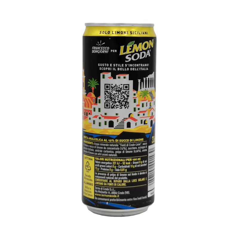 LemonSoda - Boisson Gazeuse à la Pulpe de Fruits