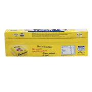 Emballage de Biscuits italiens Pavesini 200g mettant en avant son design coloré et ses informations nutritionnelles.